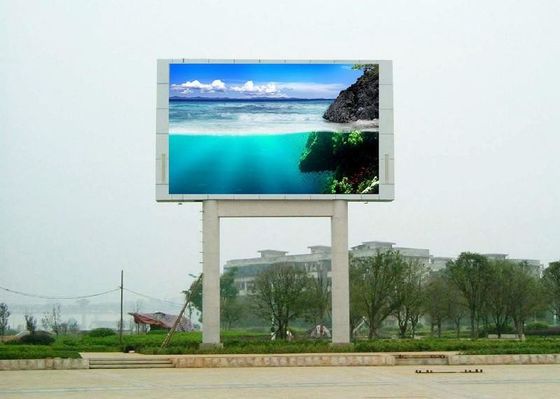 Pantalla de visualización LED exterior de perímetro transparente personalizada