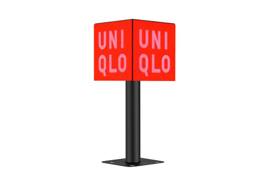 Display de cubo LED dinámico 3D de alta resolución