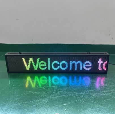 ODM Programable ventana trasera LED de la pantalla del coche señal de alto brillo
