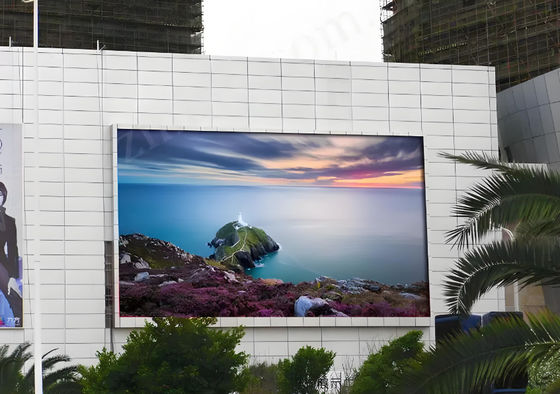 Módulo de visualización de color completo de LED P4 al aire libre con gabinete de aluminio fundido por inyección 960MM*960MM