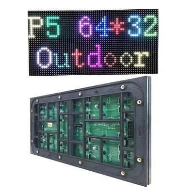 Módulo de panel LED de color completo SMD P5 a prueba de agua para exteriores con una vida útil de 100000 horas