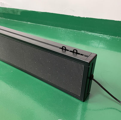 12v de desplazamiento programable pantalla de publicidad de carteles de automóviles