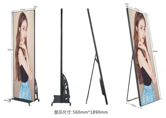 Display de cartel digital LED personalizado IP65 a prueba de agua para publicidad