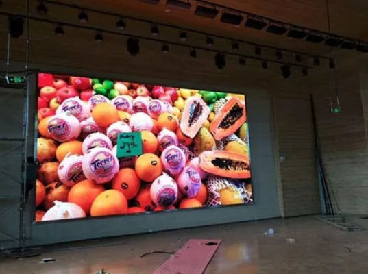 Pantalla de visualización interior montada en la pared con una frecuencia de actualización vívida y un ángulo de visión amplio