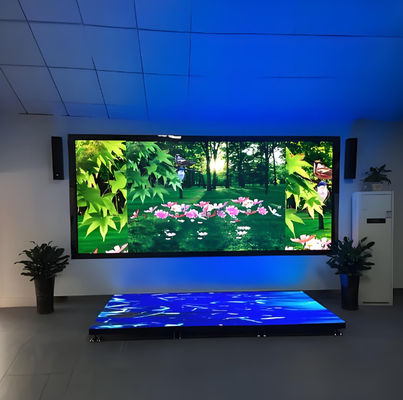 SMD P10 Indoor Fixed LED Video Panel Display con una actualización de pincel de 3840 y un brillo de 1200CD