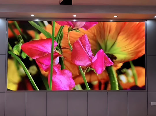 SMD P10 Indoor Fixed LED Video Panel Display con una actualización de pincel de 3840 y un brillo de 1200CD