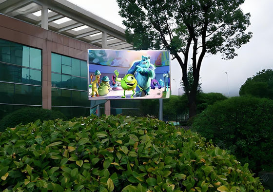 Módulo de visualización de color completo de LED P4 al aire libre con gabinete de aluminio fundido por inyección 960MM*960MM