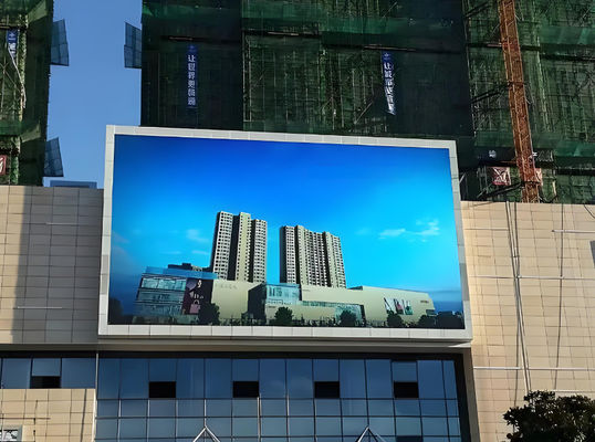 Módulo de visualización de color completo de LED P4 al aire libre con gabinete de aluminio fundido por inyección 960MM*960MM