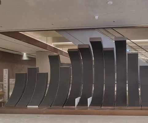 P2.5 Pantalla de visualización de diseño artístico de forma irregular de LED flexible con múltiples especificaciones