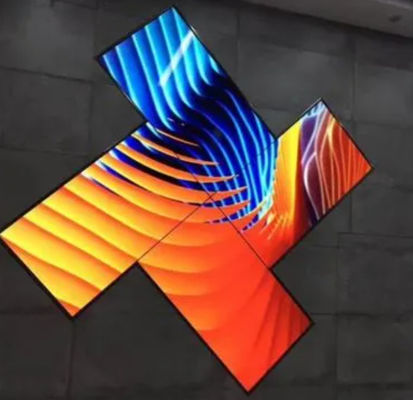 Decoración de edificios hecha fácil P4 pantalla de LED e interfaz Micro USB